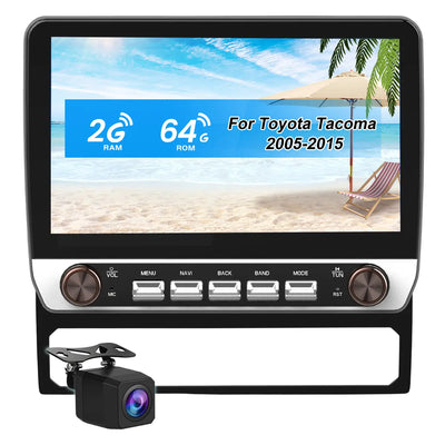 AWESAFE Android Car Radio Stereo with Wireless CarPlay & Android Auto Bluetooth for Toyota Tacoma - 2005 AWESAFE