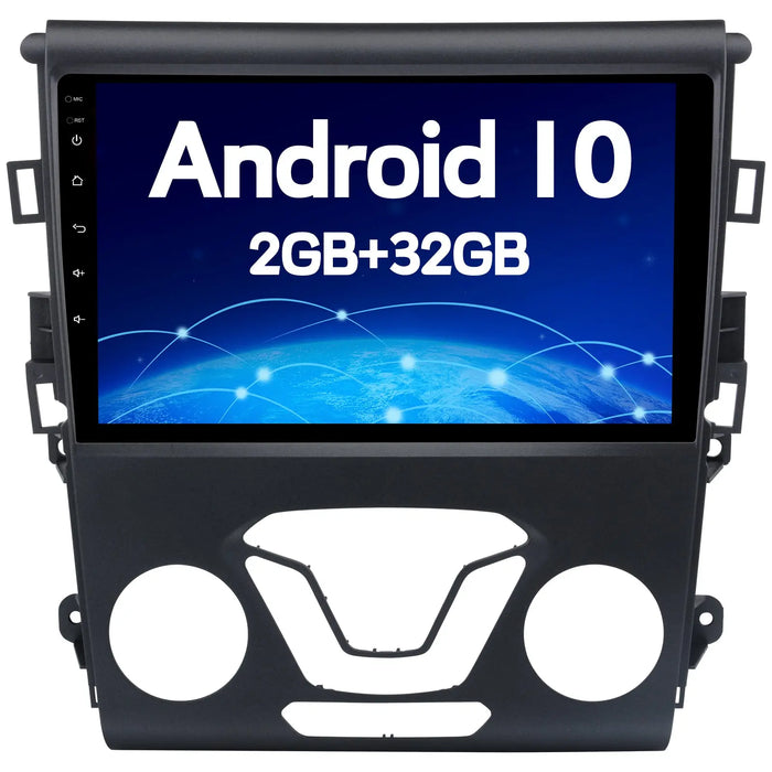 AWESAFE Android Radio de Coche 9 Pulgadas 2GB+32GB con Bluetooth/FM/RDS/Pantalla Espejo/DSP/GPS, CarPlay y Android Auto - Ford Mondeo 2013-2019 AWESAFE