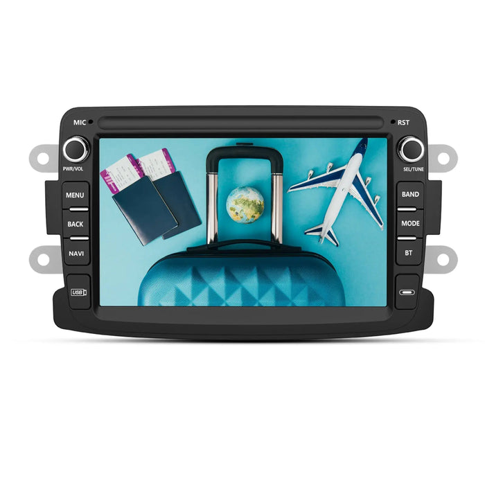 AWESAFE Android [2GB+32GB] Radio Coche con Pantalla Táctil 7 Pulgadas, Autoradio para Renault Dacia Sandero/Duster/Logan/Captur/Lodgy/Dokker/Symbol,con Carplay y Android Auto AWESAFE