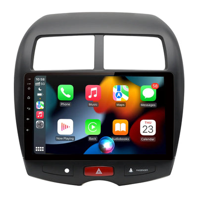 AWESAFE Autoradio 10.1 pouces Android 13 4+64 Go avec Bluetooth/DSP - Android Auto & CarPlay sans fil - pour Mitsubishi ASX 1/Citroěn C4 Aircross/Peugeot 4008 AWESAFE