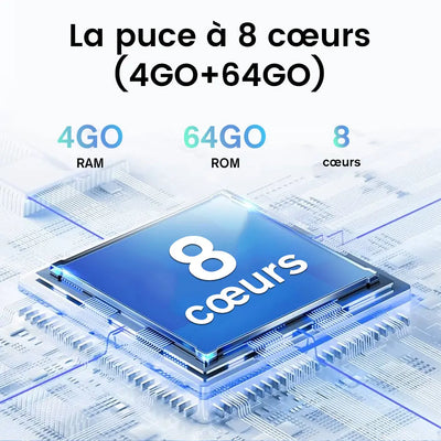 AWESAFE Autoradio 10.25" 4G 4+64GB Android 13, écran tactile, FM, Bluetooth 5.0, Android Auto & CarPlay sans fil, pour BMW Série 2 F45 2013-2019 NBT AWESAFE