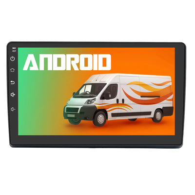 AWESAFE Autoradio 6+128GB con Touchscreen 9 Pollici - Per Fiat Ducato 2006-2013 - GPS/Bluetooth/DSP/4G con CarPlay Wireless e Android Auto AWESAFE