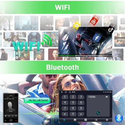 AWESAFE Autoradio 9 pouces Android 13 2+64 Go, Bluetooth/GPS/Android Auto et CarPlay sans fil pour Renault Master/Nissan NV400/Opel Movano 2 (2009-2021) AWESAFE