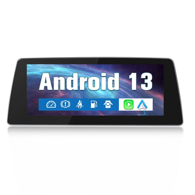 AWESAFE Autoradio Android 13 8+128GB con Schermo Touchscreen HD 10,25 Pollici 8 Core - Per BMW Serie 2 Active Tourer F45 2013-2016 - GPS/Bluetooth con CarPlay e Android Auto AWESAFE