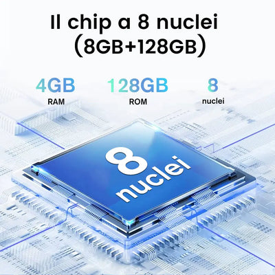 AWESAFE Autoradio Android 13 8+128GB con Schermo Touchscreen HD 10,25 Pollici 8 Core - Per BMW Serie 2 Active Tourer F45 2013-2016 - GPS/Bluetooth con CarPlay e Android Auto AWESAFE