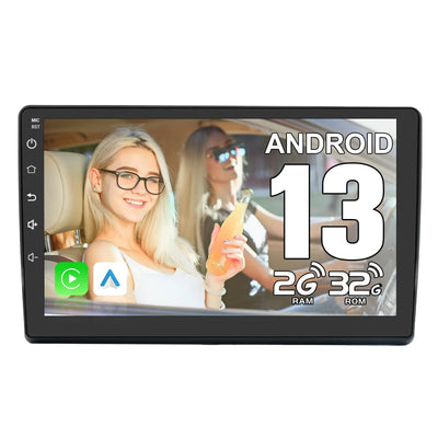 AWESAFE Autoradio Android 13 9 Zoll Touchscreen für Fiat Ducato (2006-2023)&Peugeot Boxer&Citroen Jumper (2007-2023), 2G+32G, Navigation Carplay Android Auto Bluetooth MirrorLink WiFi Unterstützung AWESAFE