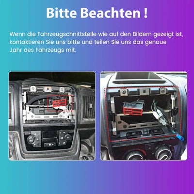 AWESAFE Autoradio Android 13 9 Zoll Touchscreen für Fiat Ducato (2006-2023)&Peugeot Boxer&Citroen Jumper (2007-2023), 2G+32G, Navigation Carplay Android Auto Bluetooth MirrorLink WiFi Unterstützung AWESAFE