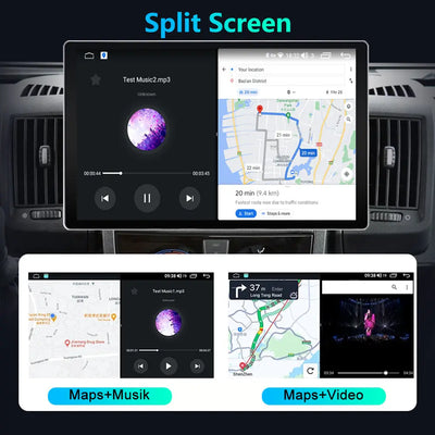 AWESAFE Autoradio Android 13 con Schermo Touchscreen 13,1 Pollici 1920x1200 - Per Fiat Ducato 2006-2023 e Peugeot Boxer/Citroen Jumper 2007-2023 - Bluetooth, FM, 4G, CarPlay Wireless e Android Auto - 2+64GB AWESAFE