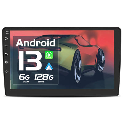 AWESAFE Autoradio Android 13 pour Citroen C2 C3 (2001-2010) [6Go+128Go] avec 4G Carplay Android Auto 9 Pouces Écran GPS BT WiFi USB DSP Commande au Volant AWESAFE