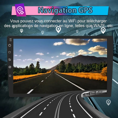 AWESAFE Autoradio Android 13 pour Citroen C2 C3 (2001-2010) [6Go+128Go] avec 4G Carplay Android Auto 9 Pouces Écran GPS BT WiFi USB DSP Commande au Volant AWESAFE