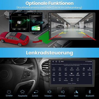 AWESAFE Autoradio Android 13 pour Nissan Qashqai J10 2006-2013【6Go+128Go】Autoradio 9 Pouces Écran Tactile avec GPS Carplay Intégré/Android Auto Bluetooth Wi-FI FM RDS,Support SWC/Aide au Parking-4G AWESAFE