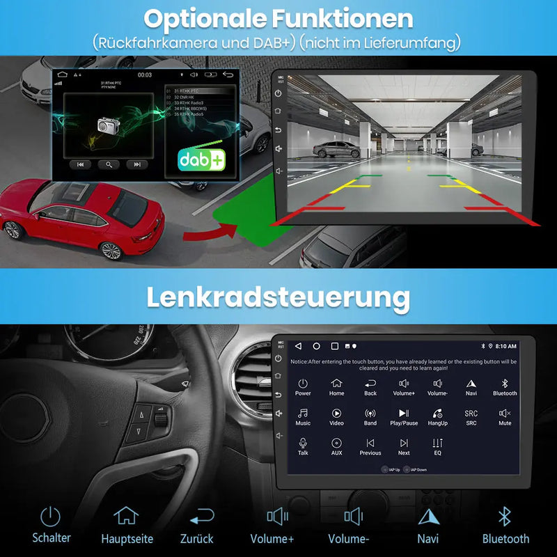 AWESAFE Autoradio Android 13 pour Nissan Qashqai J10 2006-2013【6Go+128Go】Autoradio 9 Pouces Écran Tactile avec GPS Carplay Intégré/Android Auto Bluetooth Wi-FI FM RDS,Support SWC/Aide au Parking-4G AWESAFE