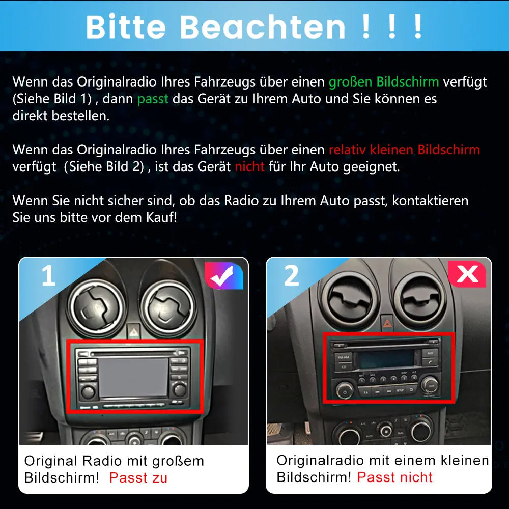 AWESAFE Autoradio Android 13 pour Nissan Qashqai J10 2006-2013【6Go+128Go】Autoradio 9 Pouces Écran Tactile avec GPS Carplay Intégré/Android Auto Bluetooth Wi-FI FM RDS,Support SWC/Aide au Parking-4G AWESAFE