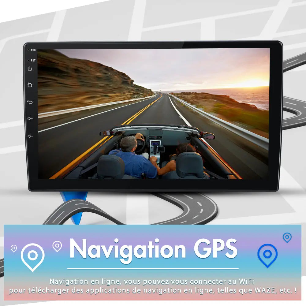 AWESAFE Autoradio Android 13 pour Peugeot 3008 (2009-2016) 6Go+128Go avec 9'' Écran Tactile Carplay Android Auto GPS WiFi AWESAFE
