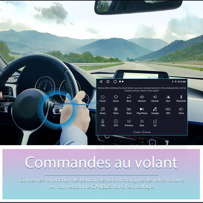 AWESAFE Autoradio Android 13 pour Peugeot 3008 (2009-2016) 6Go+128Go avec 9'' Écran Tactile Carplay Android Auto GPS WiFi AWESAFE
