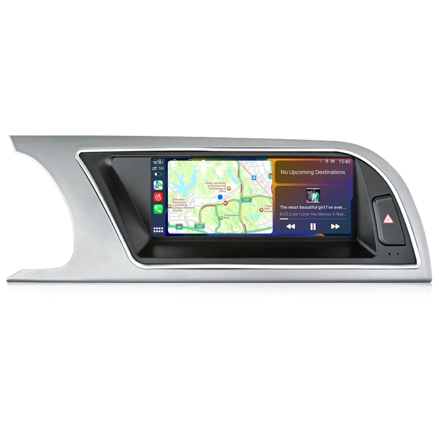 AWESAFE Autoradio Pour Audi A5 2009-2016 -8.8 Pouces 4G,4+64GB Android 13 avec Bluetooth/sans fil Android Auto & CarPlay/Mirrorlink/Navigation-Version haut de gamme AWESAFE