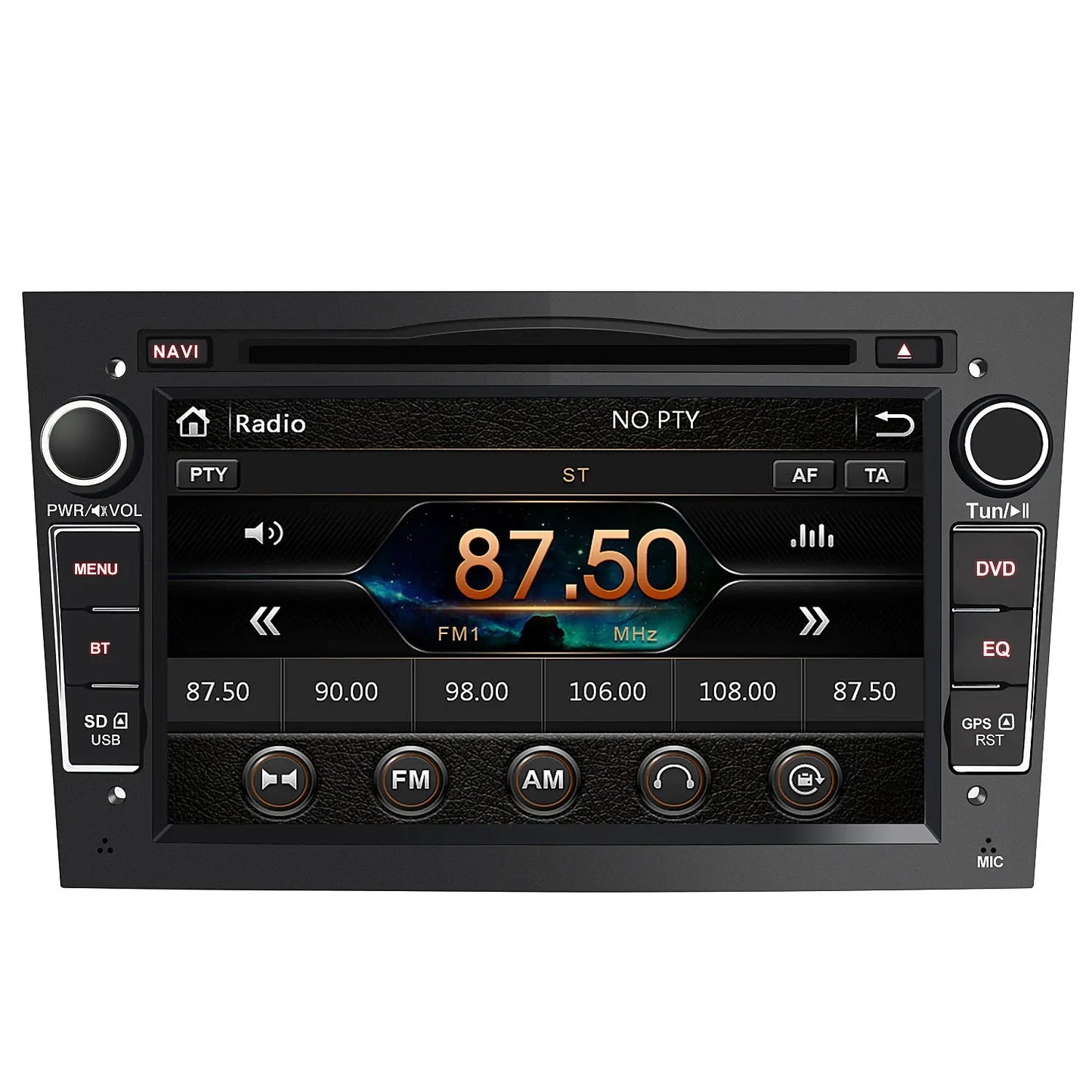 AWESAFE Autoradio con Schermo Touchscreen 7 Pollici - Per Opel Vivaro/Zafira/Antara/Astra/Vectra/Corsa/Signum/Meriva/Combo/Tigra - RDS/Bluetooth/FM AWESAFE