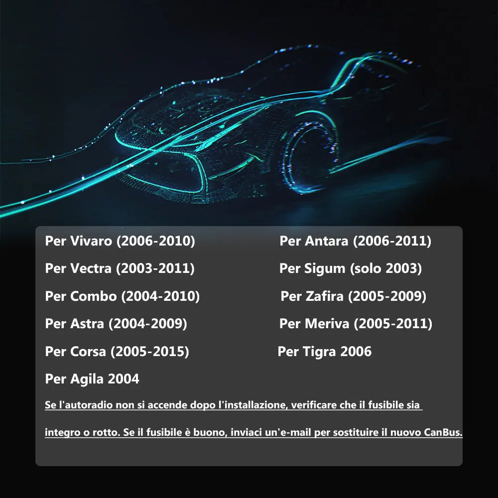 AWESAFE Autoradio con Schermo Touchscreen 7 Pollici - Per Opel Vivaro/Zafira/Antara/Astra/Vectra/Corsa/Signum/Meriva/Combo/Tigra - RDS/Bluetooth/FM AWESAFE