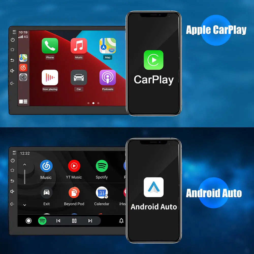 AWESAFE Autoradio für Mazda 3 2009-2013 Android 12 Radio mit Navigation Carplay Android Auto unterstützt Bluetooth FM Radio DAB+ WiFi USB AWESAFE