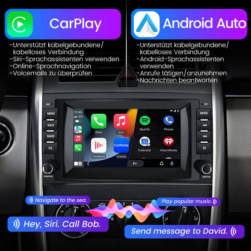 AWESAFE Autoradio für Mercedes Benz A Klasse W169 B Klasse W245 Viano Vito W639 Sprinter, Android 12 System, 8 Zoll Touchscreen, 2G+32G, mit Navigation Carplay Android Auto Bluetooth WiFi AWESAFE