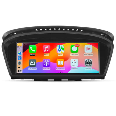 AWESAFE Autoradio pour BMW Série 5 et 3 - 8,9" 2+64GB Android 13 avec Bluetooth, DSP, sans fil Android Auto & CarPlay AWESAFE