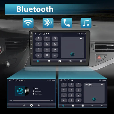 AWESAFE Autoradio pour citroën C5 [2008 – 2017], Android 12, écran Tactile 10 Pouces avec Lunette, Prise en Charge de la Navigation Carplay sans Fil Android sans Fil Bluetooth WiFi RDS Radio AWESAFE