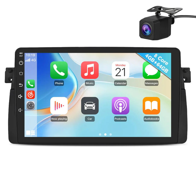AWESAFE BMW E46 Rover75 MGZT (1998-2006) Android 15 Car Radio · Wireless CarPlay · DSP Bluetooth AWESAFE