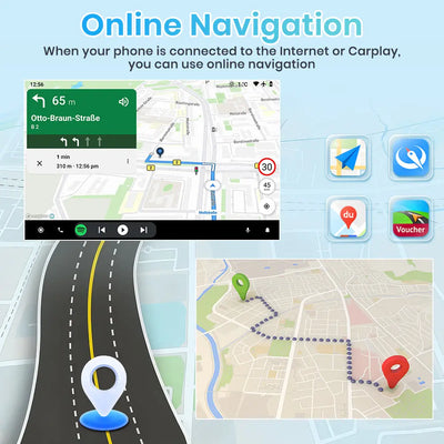 AWESAFE BMW E46 Rover75 MGZT (1998-2006) Android 15 Car Radio · Wireless CarPlay · DSP Bluetooth AWESAFE
