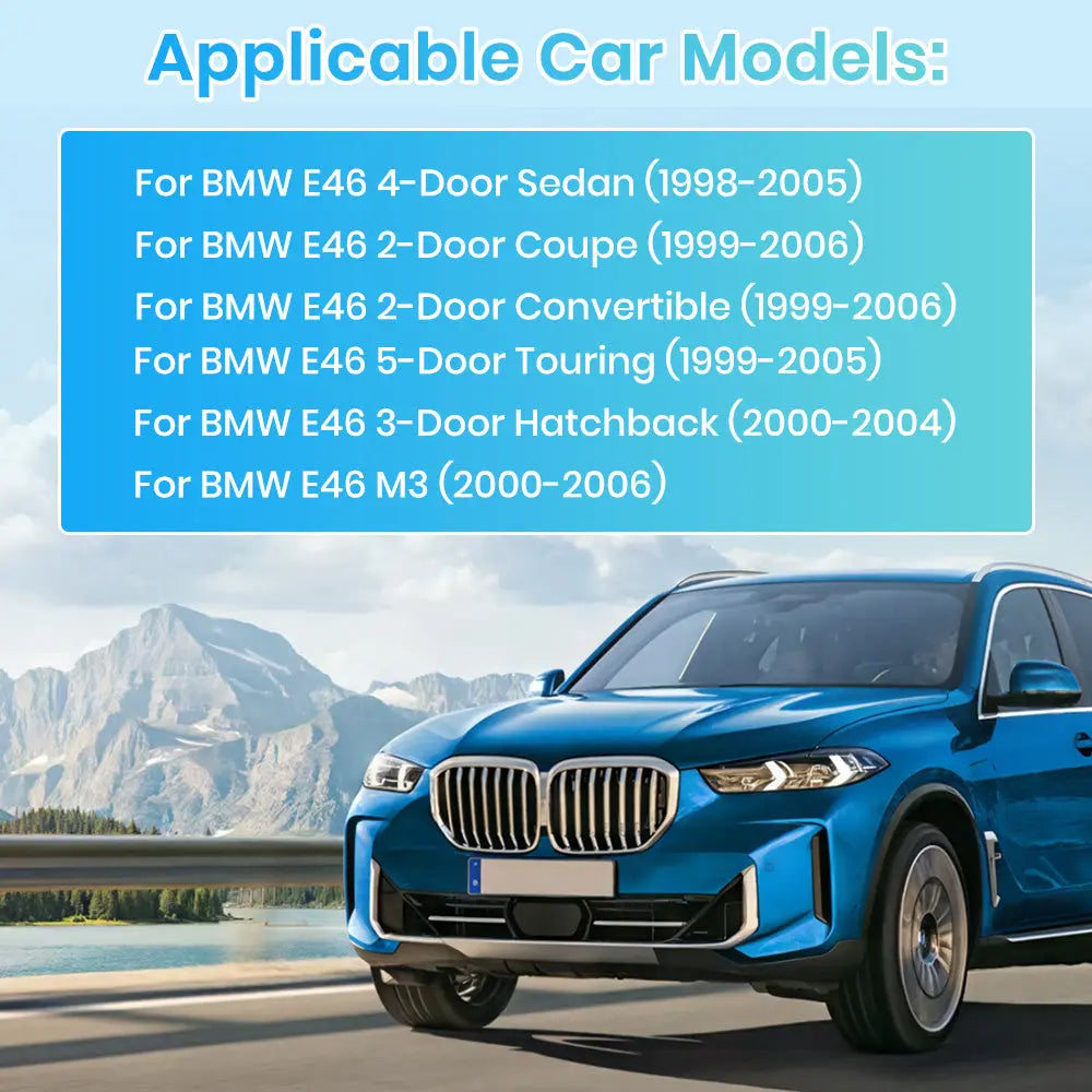 AWESAFE BMW E46 Rover75 MGZT (1998-2006) Android 15 Car Radio · Wireless CarPlay · DSP Bluetooth AWESAFE