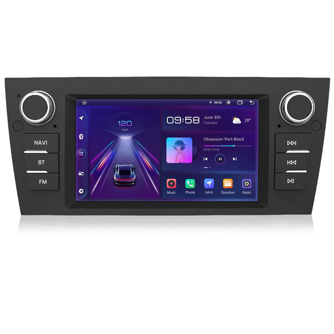 AWESAFE BMW Série3 E90 E91 E92 E93 2005 Android 15 7" Car Radio · Wireless CarPlay · Android Auto AWESAFE