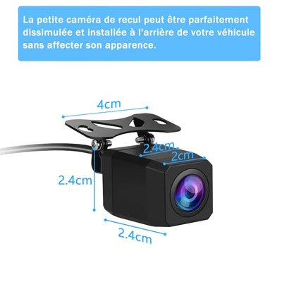 AWESAFE Caméra de recul HD pour autoradio – Caméra de recul étanche AWESAFE