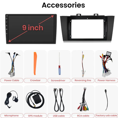 AWESAFE Car Radio For Jeep Compass 2018-2020,9 Inch Touchscreen Wireless CarPlay Android Auto AWESAFE