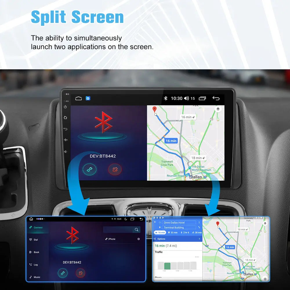 Radio Android Para Coche Audi A5 - Pantalla Táctil 8.8 Pulgadas, 4GB RAM + 64GB Almacenamiento, Actualización Multimedia