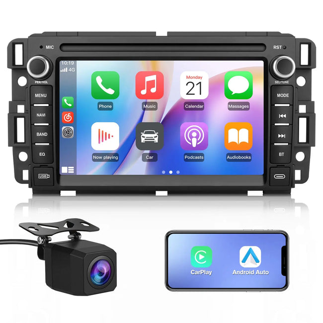 AWESAFE Car Radio Stereo 7 Inch for Chevrolet Silverado Tahoe GMC Sierra Yukon Inch Touch Screen 2022 AWESAFE