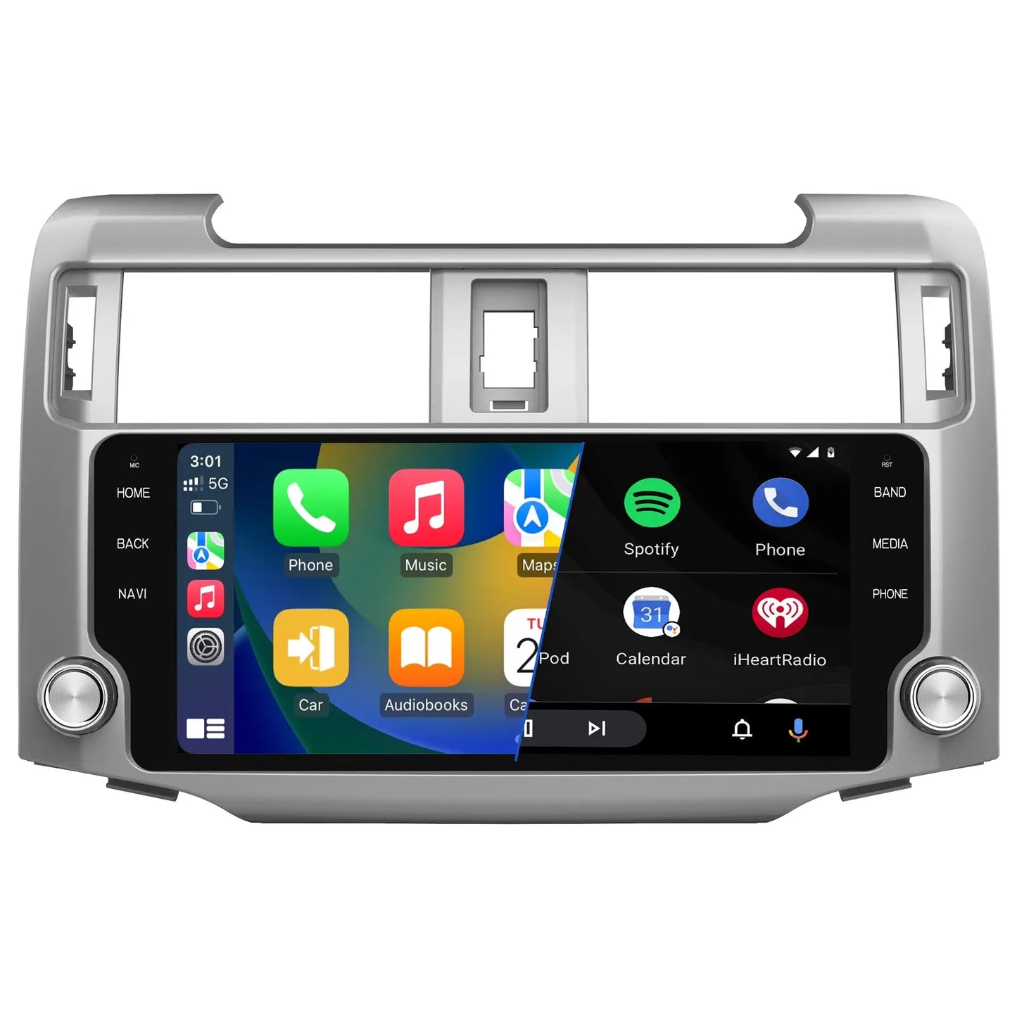 AWESAFE Car Radio Stereo Android 13 for Toyota 4Runner 2010-2019 Head Unit 4G RAM 64G ROM with Wireless CarPlay Android Auto AWESAFE