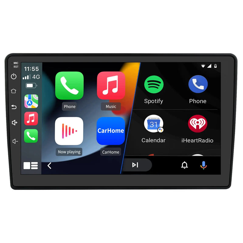 AWESAFE Car Radio Stereo for Jeep Wrangler Dodge (2007-2018) with 8G +128G Built in Apple Carplay Andriod Auto AWESAFE