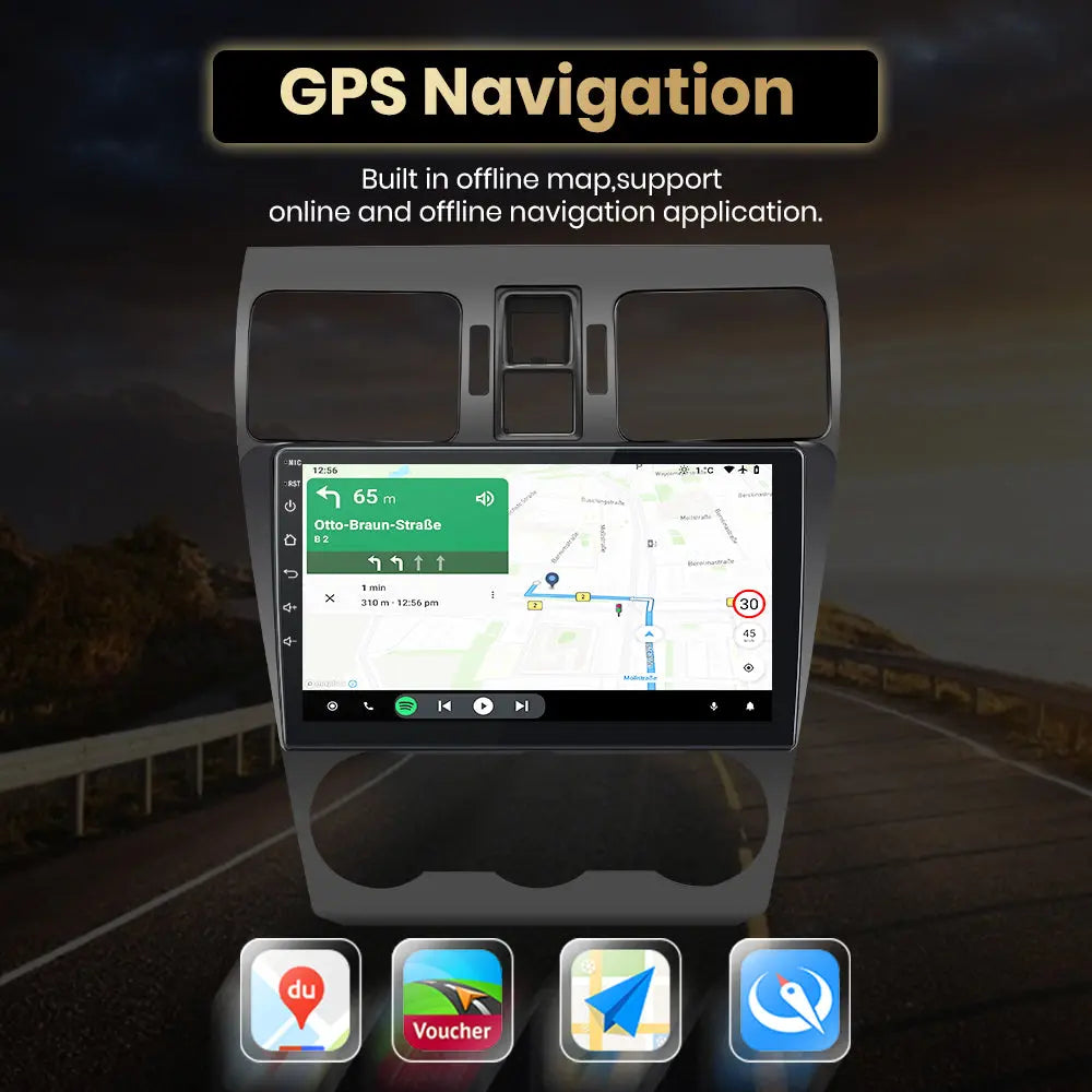 AWESAFE Car Radio Stereo for Subaru Forester WRX Impreza 2013-2015 with CarPlay& Android Auto,GPS Navigation AWESAFE