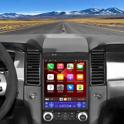 AWESAFE Car Radio Stereo with Wireless CarPlay & Android Auto GPS Bluetooth DSP for Ford Taurus 2012-2014 AWESAFE