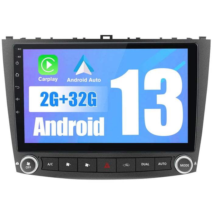AWESAFE Car Stereo For Lexus IS250 IS300 IS200 IS220 IS350 2005-2012,Android 13 10'' Touchscreen Bluetooth Car Radio with Wireless Carplay & Android Auto AWESAFE