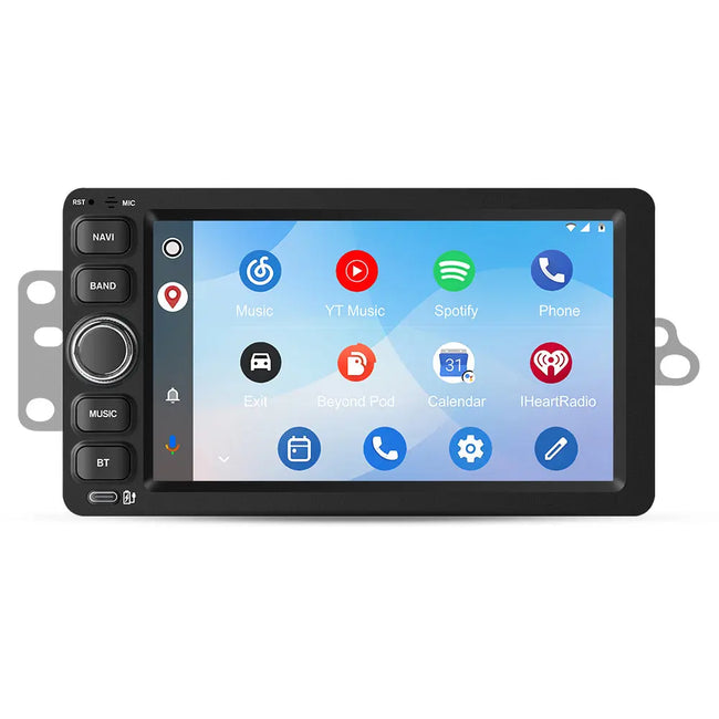 AWESAFE Car Stereo Radio with CarPlay Bluetooth for Chevrolet Silverado Tahoe GMC H 2003-2006 AWESAFE