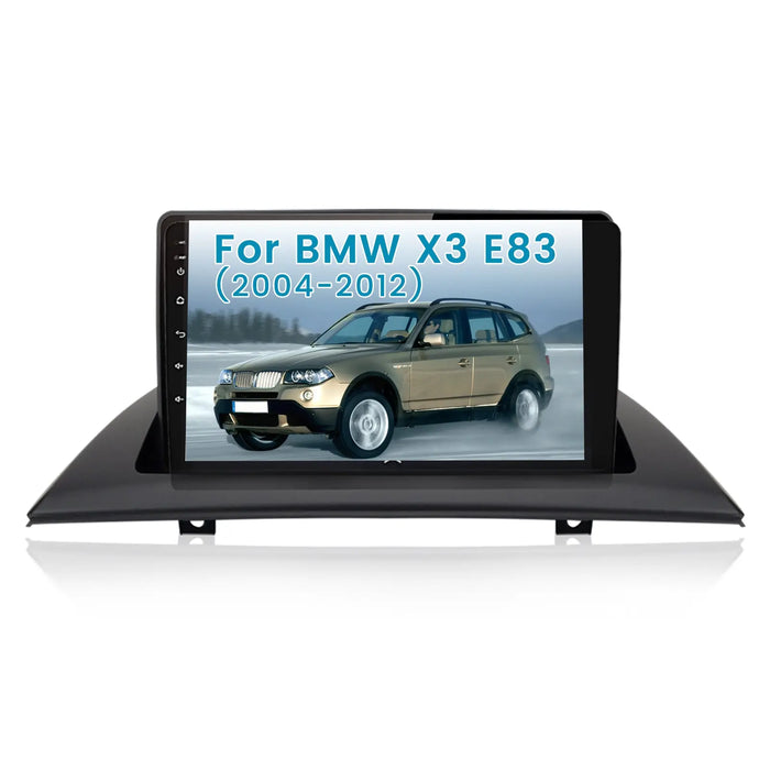 AWESAFE Car Stereo for BMW X3 E83 2004 2005 2006 2007 2008 2009 2010 2011 2012,Android 13 Upgrade 9 Inch Touch Screen Radio with Wireless Carplay Android Auto, Support Bluetooth WiFi GPS Navigation AWESAFE