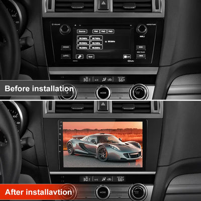 AWESAFE Car Stereo for Subaru Outback Legacy 2015 2016 2017 2018, Touchscreen Car Radio Wireless CarPlay Android Auto WiFi GPS Navigation AM/FM Radio SWC Backup Camera 2GB+64GB AWESAFE