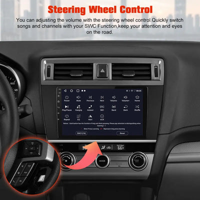 AWESAFE Car Stereo for Subaru Outback Legacy 2015 2016 2017 2018, Touchscreen Car Radio Wireless CarPlay Android Auto WiFi GPS Navigation AM/FM Radio SWC Backup Camera 2GB+64GB AWESAFE