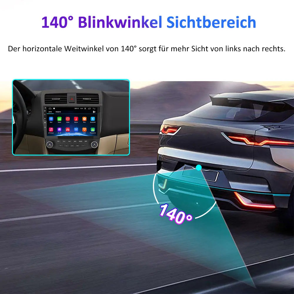 AWESAFE HD Rückfahrkamera für Autoradio, wasserdichte Rückfahrkamera AWESAFE