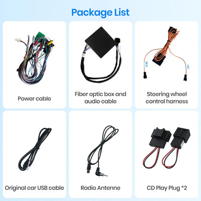 AWESAFE Optical Fiber Decoder Box for Chevy Silveradio Car Radio 2014-2018 with Original Amplifer AWESAFE