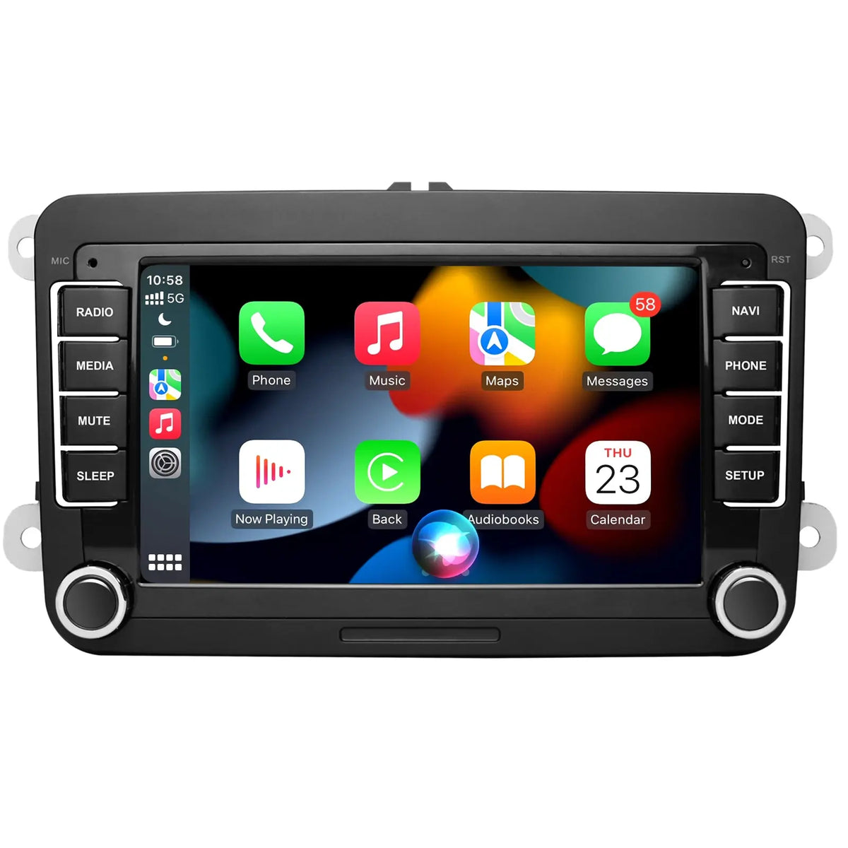 AWESAFE Radio Auto Android 15 2 GB + 64 GB Cu 4 Nuclee Pentru VW Golf 5, Golf 6, Seat Și Skoda AWESAFE