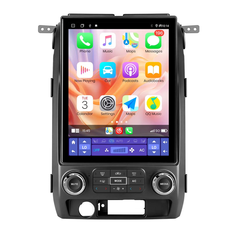 AWESAFE Radio Stereo 4GB+64GB with Wireless CarPlay & Android Auto Bluetooth WiFi for Ford F150 2009-2012 AWESAFE