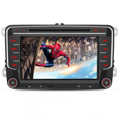 AWESAFE Radio fur VW Skoda Seat mit 7 Zoll Touchscreen 2-DIN Autoradio Bluetooth Mirrorlink GPS Navigation AWESAFE SHOP