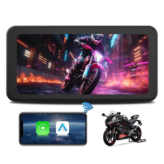 P501M Navigatore GPS Carplay Wireless Portatile Impermeabile IPX7 Da 5 Pollici Per Moto Con Registratore Di Guida P501M Navigatore GPS Carplay Wireless Portatile Impermeabile IPX7 Da 5 Pollici Per Moto Con Registratore Di Guida