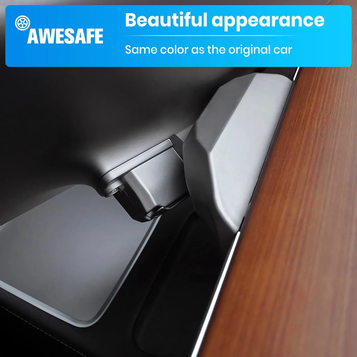AWESAFE Screen Swivel Mount for Tesla Model 3 Highland 2024 2025,Left/Right 30° Up/Down 15° Four Directions Adjustment Center Console Navigation Screen Rotating Holder AWESAFE
